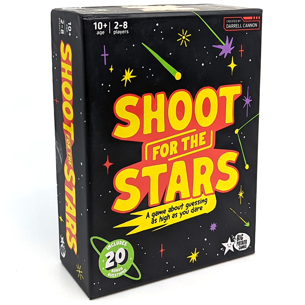 Big Potato Games: Shoot for the Stars - A Game About Guessing As High As You Dare, Quiz & Guessing Game, Ages 10+, 2-8 Players